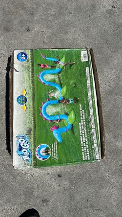 H20GO! Aspersor Inflable para Niños con Serpiente Marina Gigante de 20 Pies