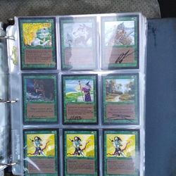 Magic The Gathering TCG Signed Cards