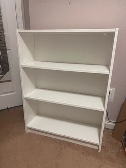 Ikea Billy bookshelf, white, 31 1/2 x 11 x 41 3/4
