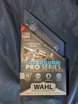 Wahl Pro Series Hi-Visibility Trimmer ((contact info removed)) – New Sealed, Professional Beard/Hair