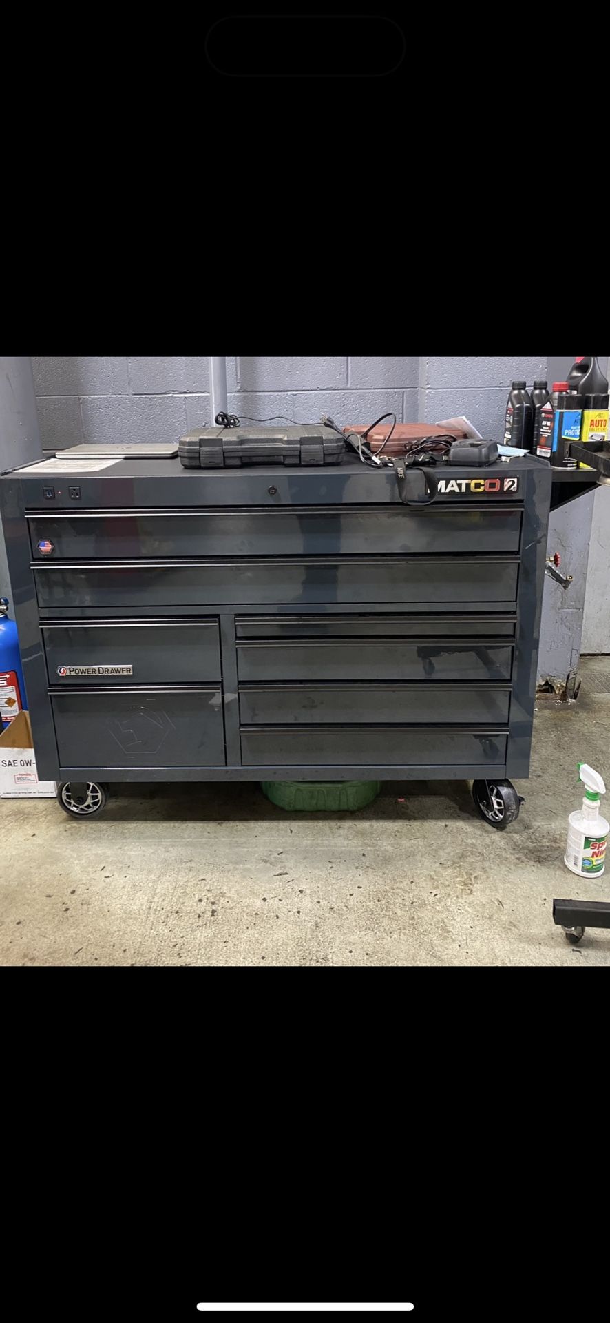 Matco 2s Tool Box Thunderstorm Grey