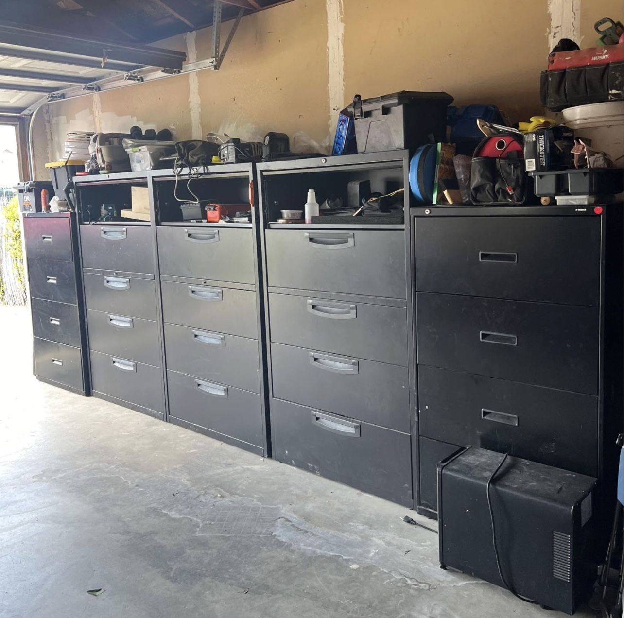 5 File Cabinets