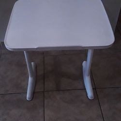 Classic metal white desk