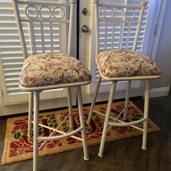 Swivel Pair Barstools