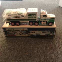 Hess Gas Truck And Race car