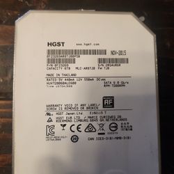 HGST Ultrastar 7k6000 7200rpm 6tb Hard Drives