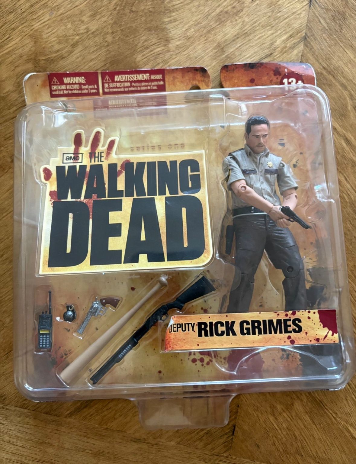 McFarlane Toys The Walking Dead Series 1 Rick Grimes Action Figure – Sealed