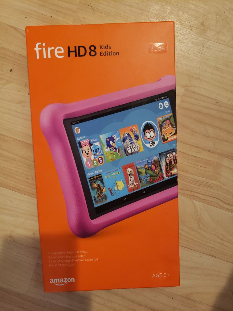 Kindle fire HD 8 kids edition