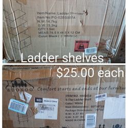 Ladder Shelves 
