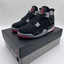 Bred Jordan 4 Retro