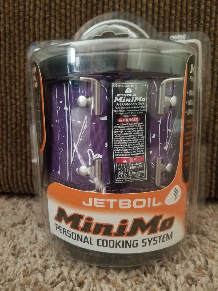 JetBoil MiniMo personal cooking system
