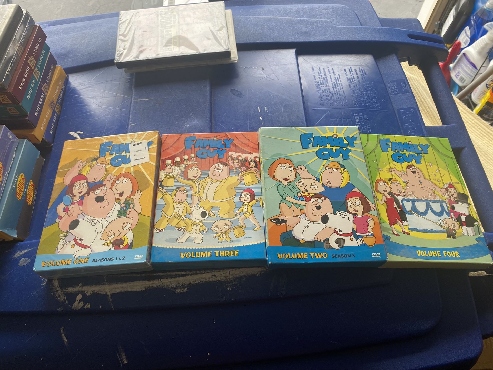 Family Guy VD’s Seasons 1-2-3-4