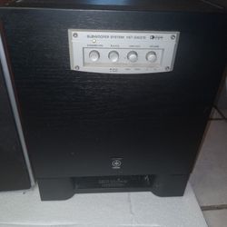 Polk Audio And Yamaha Home Theater Subwoofers