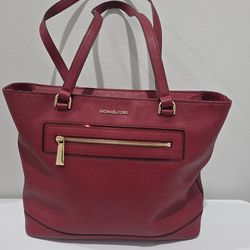 Michael Kors Jet Set Frame Out Large Tote work Bag with Laptop Padding