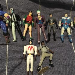 Vintage Toy Collection. Wolverine. Dragonball Z. DC Batman. Bo Jackson . Speed Racer.