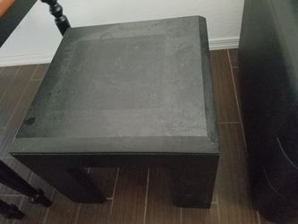 End table black