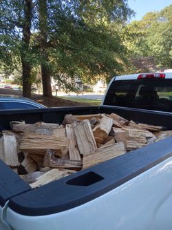 Big Size Pick Up Truck Load Of Seasoned Wood (Oak And Pine) Free Stacking Free Delivery  Free Consultation Plus Offer Tailored SplitinBig Pick up 