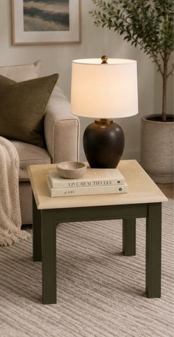 Refurbished pair of vintage end tables
