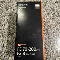 Sony 70-200mm GM Version 2 