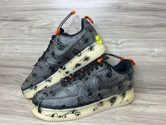 Nike Air Force 1 Experimental Halloween DC8904-001 Size 7.5 (PO1027094)