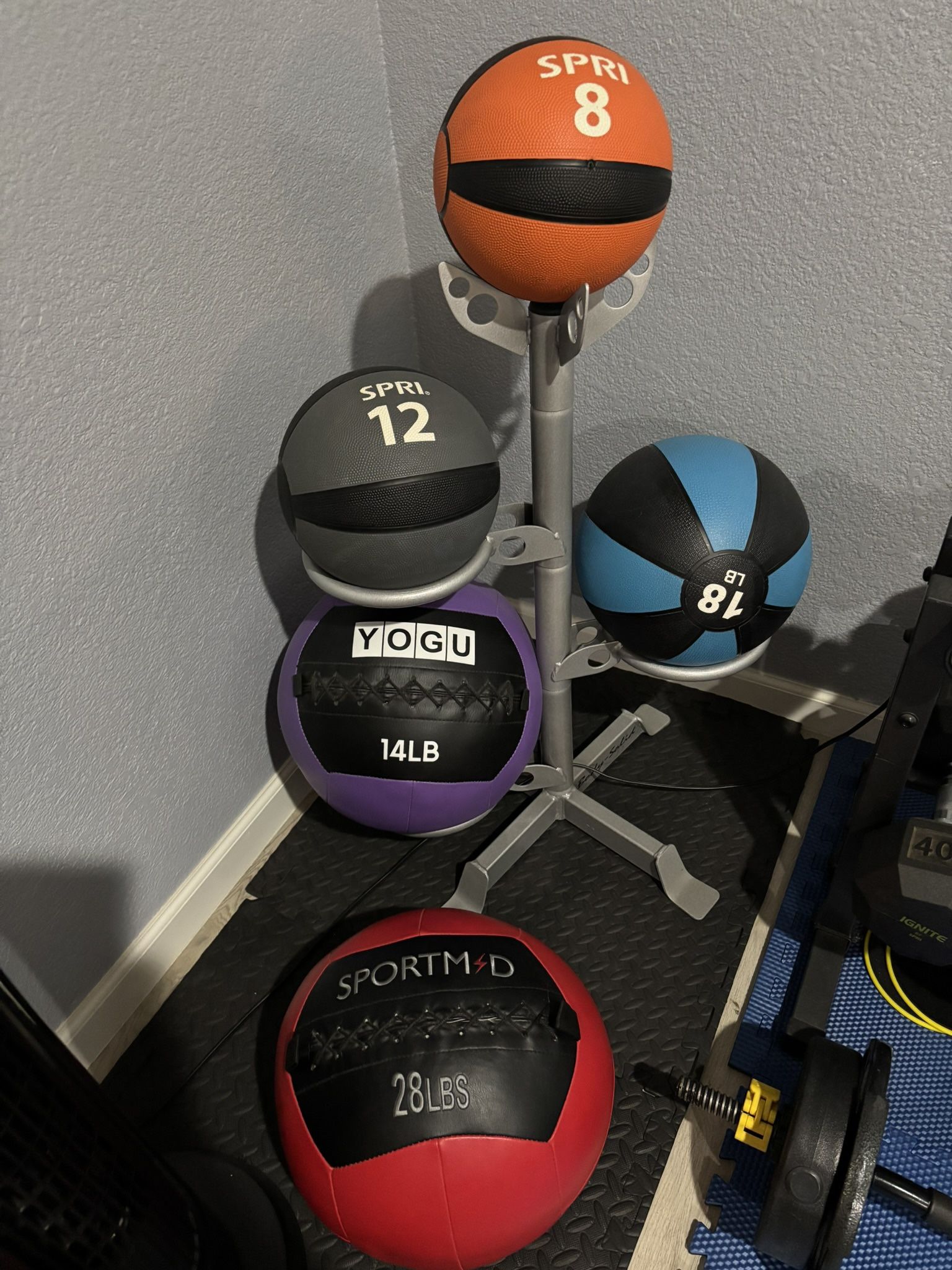 Bench Press Bumper Plates And Medicine Balls For Sale