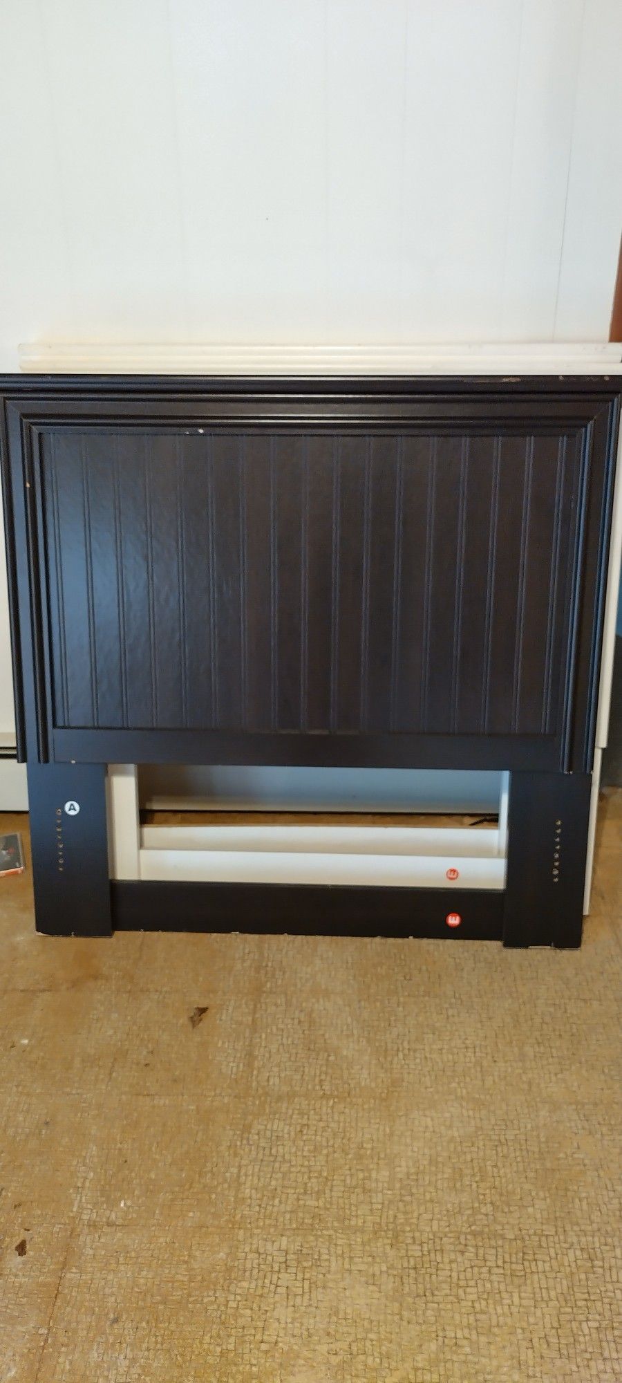Twin Size Headboard wit bedrails
