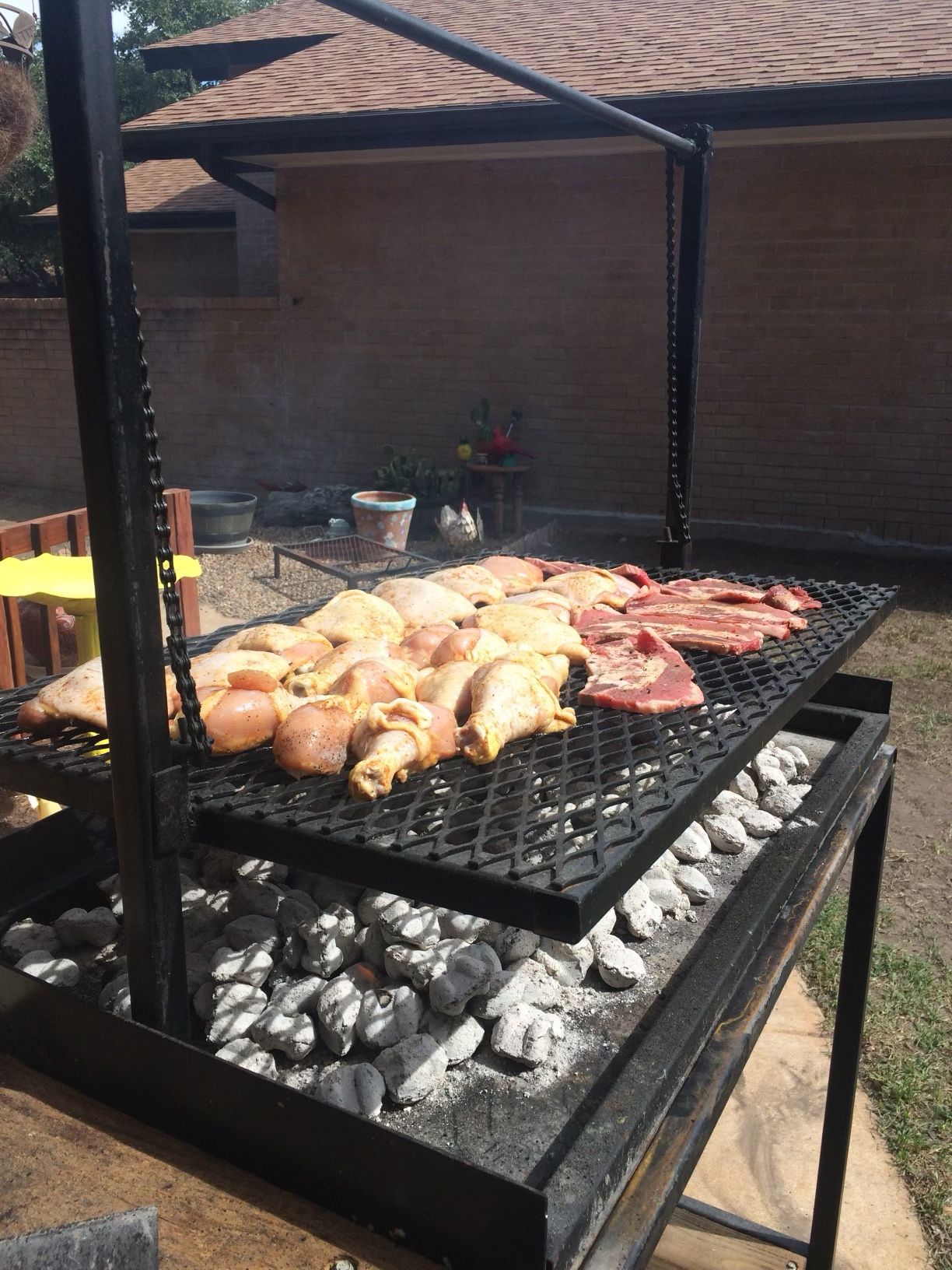 BBQ Pit MUST GO
