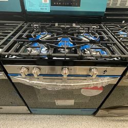 New Whirlpool Gas Stove Oven 5 Burner