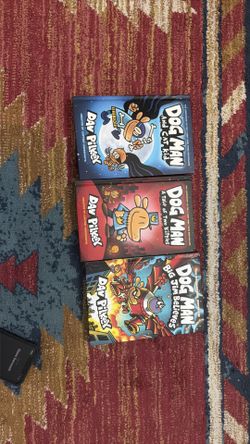 Dog Man Books Set – Big Jim Begins, Cat Kid & Tale of Two Kitties