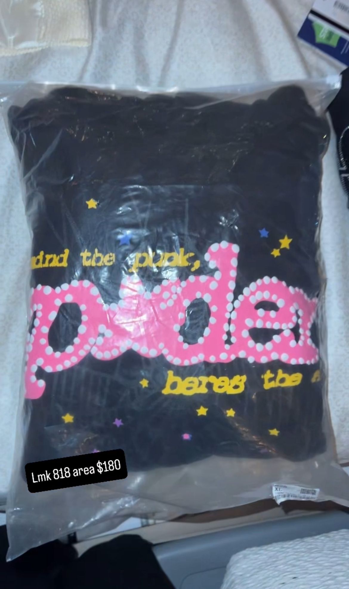 spider Hoodie, Xl Black