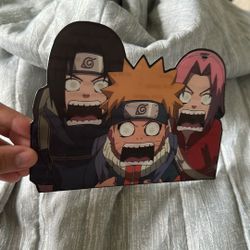 Naruto Car Sticker Light Changing 