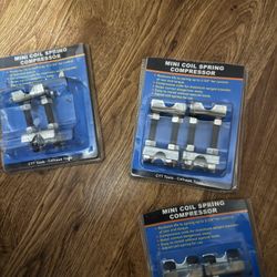Mini coil spring compressor