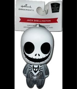 NEW, JACK SKELLINGTON  "The Nightmare Before Christmas" Hallmark  Ornament
