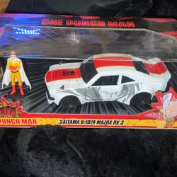 One Punch Man Saitama & Mazda RX 3