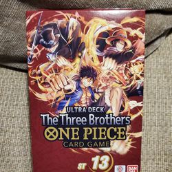 One Piece Card Game The Three Brothers Ultra Deck ST 13