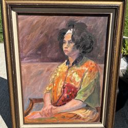 Oil Painting By Alan Johnson