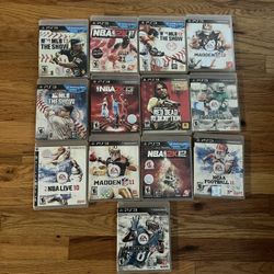 PS3 Game Lot (Also Accepting Trades