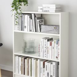 IKEA Billy Bookcase, White, 2 Count