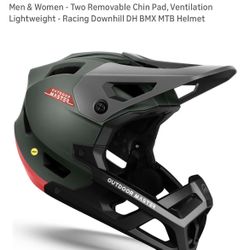 OutdoorMaster Full Face MTB Helmet Grizzly