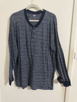 Old Navy Men's Long Sleeve Henley Shirt