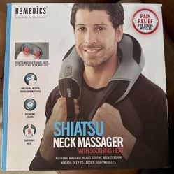 Shiatsu Neck Massager With Heat 