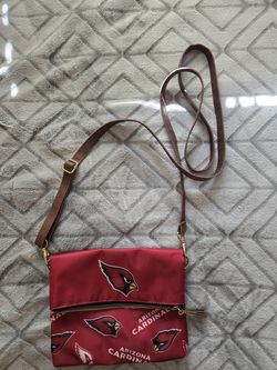 Arizona Cardinals red crossbody bag