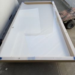 Table To Put Art With Acrylic In Top