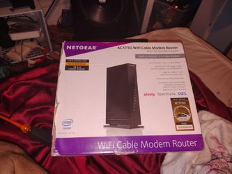 Netgear AC1750 WiFi Cable Modem Router C6300