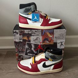 Air Jordan 1 Retro High OG SP “Union Chicago” Mens Size 12 DEADSTOCK