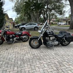 I'm trading two motorcycles for a truck or jeep.