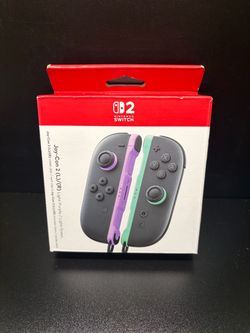 Nintendo Switch Joy-Con 2 (L/R) Light Purple/Light Green Controller Brand New