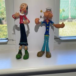 Popeye & Olive Oil Action Figurines 