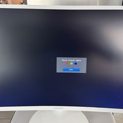 27 Inch Samsung Curved Computer Monitor