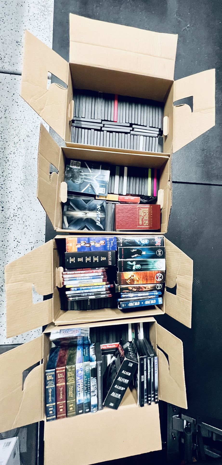 350+ DVD, HD-DVD, Blu-ray DVD